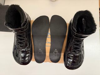 Botas Blandy's charol negro talla 40