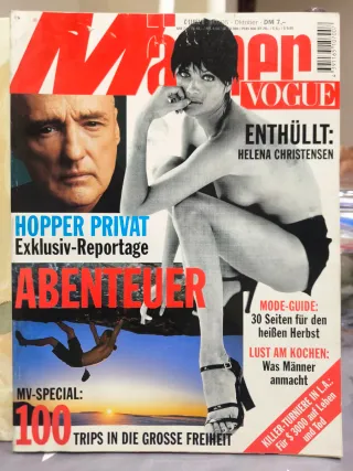 Revista Manner Vogue oktober 1995 Helena Christens