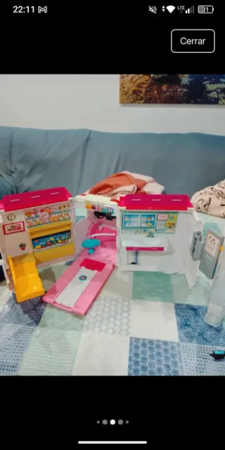 Ambulancia de juguete Barbie