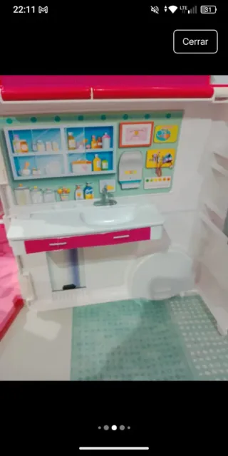 Ambulancia de juguete Barbie