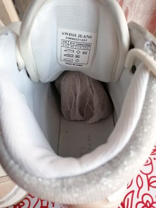 Scarponcini bianchi tg 40