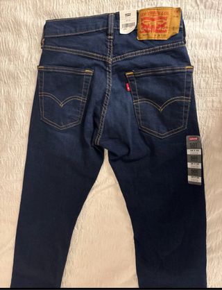 Levi's Mujer Talla S/36/8 Azul Nuevo con Etiquetas