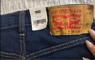 Levi's Mujer Talla S/36/8 Azul Nuevo con Etiquetas