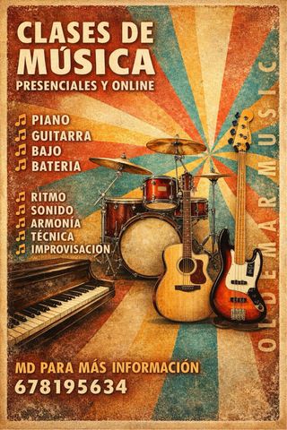 Imparto clases  de musica