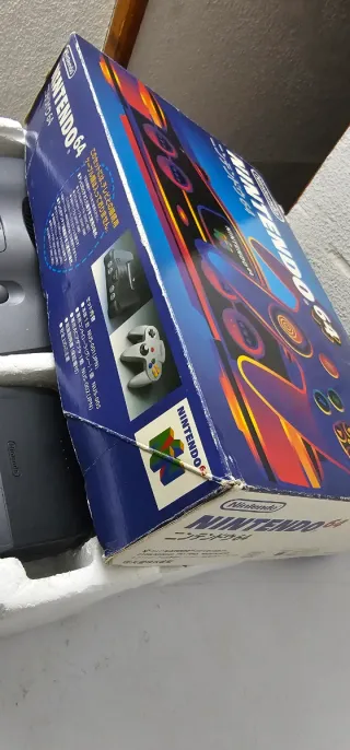 Nintendo 64 Japonesa Caja Original