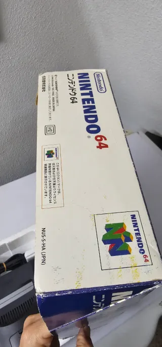 Nintendo 64 Japonesa Caja Original