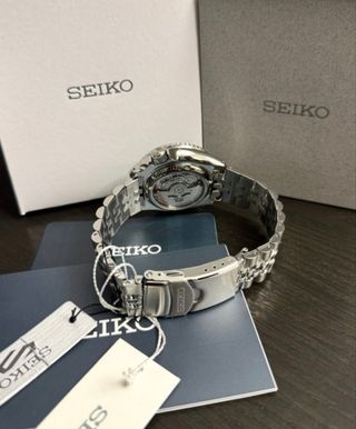 Reloj Seiko GMT Automático Negro