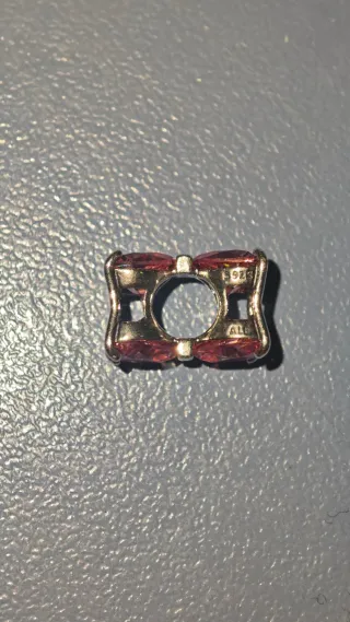 Charm Pandora Lazo Rosa