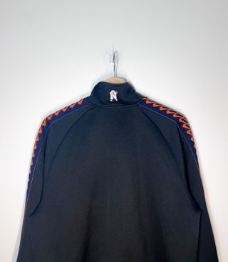 Nike Track Jacket Vintage Sleeve Black Orange Tape