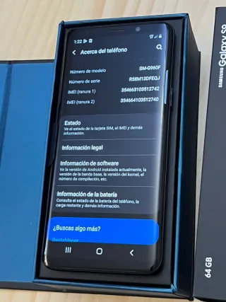 Samsung Galaxy S9 64GB Nero dual sim LTE