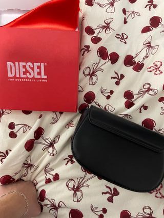 Bolso Diesel Negro con Caja