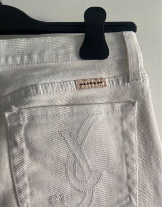 Pantalón Vaquero Blanco JustUSA