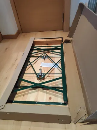 Mesa Plegable Madera y Metal