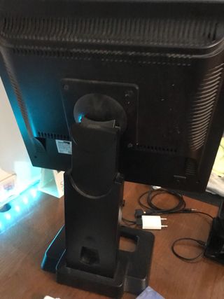 Monitor PC Hanns-G Plata y Negro