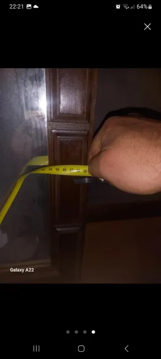 Espejo decorativo con marco de madera