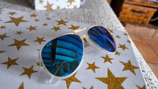 Gafas Sol Ray-Ban CATS 5000 Azules / transparent