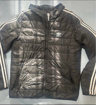 Chaqueta plumas adidas negro