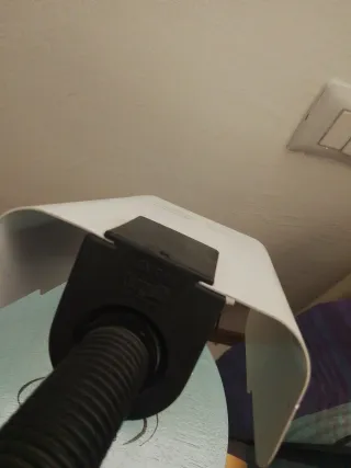 Lampada vintage Targetti bianca