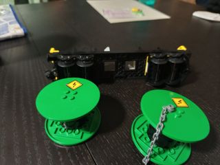 Lego Tren Vagón Porta Bobinas 60052