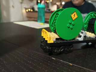 Lego Tren Vagón Porta Bobinas 60052