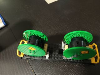 Lego Tren Vagón Porta Bobinas 60052