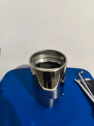 Embellecedor Tubo Escape Coche Cromado