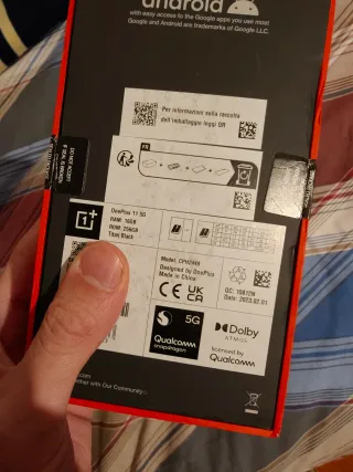 OnePlus 11 256GB Nero