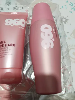 Set 9.60 Woman Desodorante, Body Milk y Gel Baño