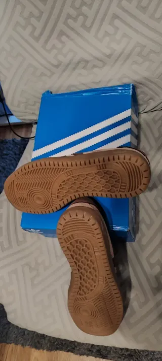 Zapatillas Adidas Beige/Marrón Talla 38