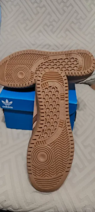 Zapatillas Adidas Beige/Marrón Talla 38