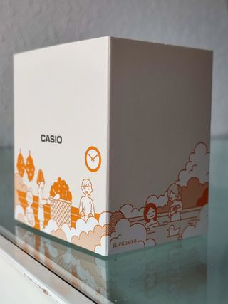 Reloj Casio SAN-100H-7BJR Sauna Natación Piscina