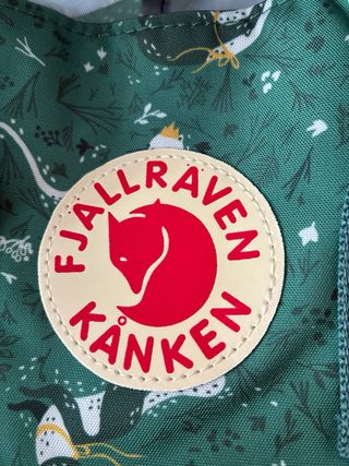Mochila Fjallraven Kanken Verde Multicolor