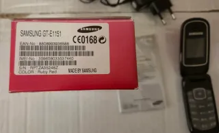 Samsung GT-E1151 Móvil Rojo