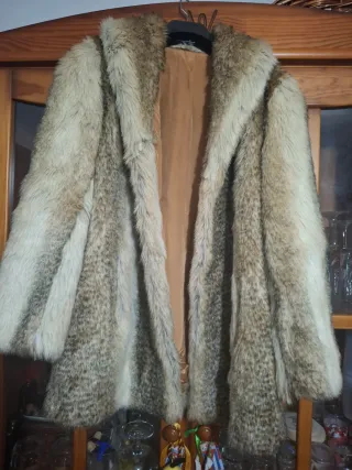 Abrigo de pelo vintage