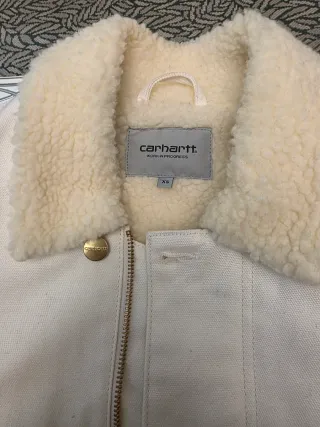 Chaqueta Carhartt Beige/Blanca