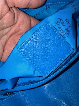 Bolso Desigual Azul Eléctrico con 2 Correas