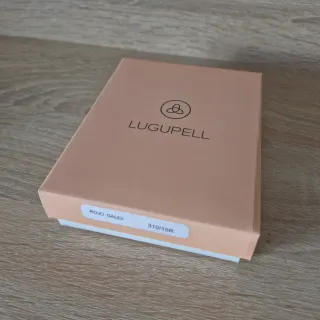 Cartera de piel artesanal LUGUPELL marrón