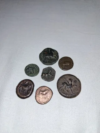 Monedas romanas antiguas