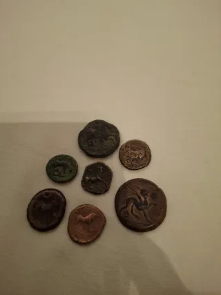 Monedas romanas antiguas