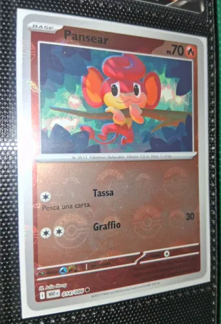 Carte Pokémon Pansear, Panpour, Simisear, Pansage
