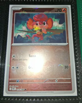 Carte Pokémon Pansear, Panpour, Simisear, Pansage