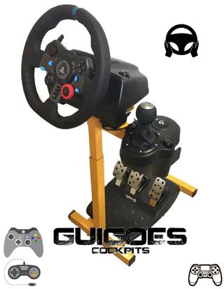 SOPORTE VOLANTE PS3 PS4 PS5 PC XBOX 360 XBOX ONE