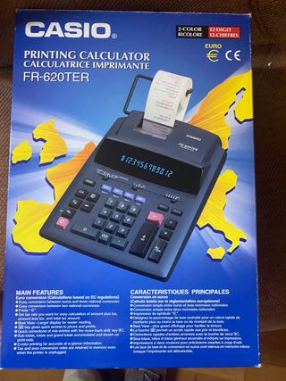 Calculadora Impresora Casio FR-620TER