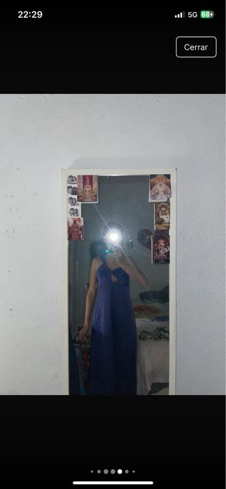 Vestido morado Twins