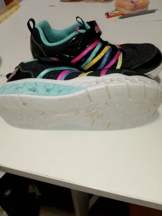 Zapatillas Skechers niña luces