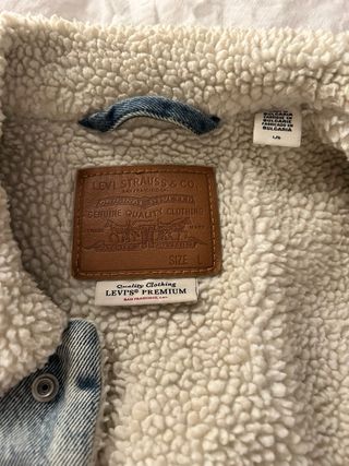 Cazadora Levi's vaquera borrego Talla L