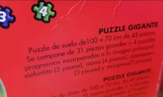 Puzzle Gigante de Suelo Selva