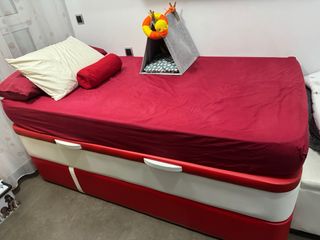 Cama nido con canapé