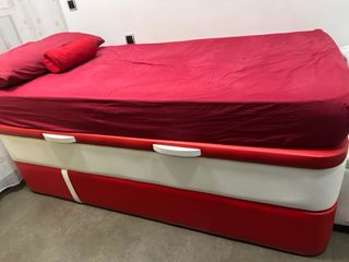 Cama nido con canapé