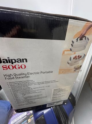Vaporera Eléctrica Jaipan SOGO 9L